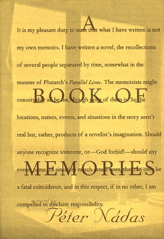 A Book of Memories (1997) by Imre Goldstein
