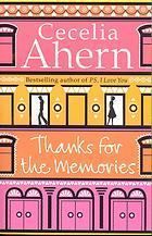 Thanks for the Memories (2008) by Cecelia Ahern