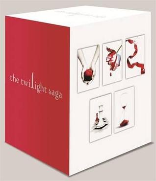 Twilight Saga 5 Book Set White Cover (2005) by Stephenie Meyer